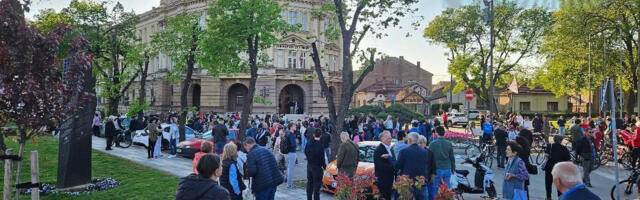 U Nišu protestvovali studenti, vrata Univerziteta ostala zaključana