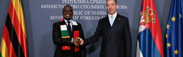 STRATEŠKA SARADNJA! Đurić razgovarao sa ministrom Zimbabvea o unapređenju bilateralnih odnosa i jačanju saradnje! (FOTO)