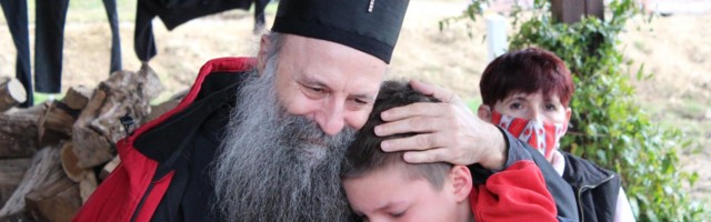 Prva zvanična poseta patrijarha Porfirija: manastir Jasenovac
