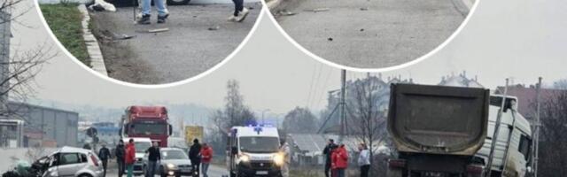 IMA POGINULIH! Stravična nesreća kod Gornjeg Milanovca: Sudarili se kamion i automobil! (FOTO)
