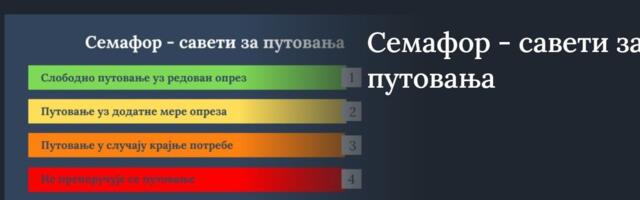 Pokvareni “semafor” za putovanje u Hrvatsku