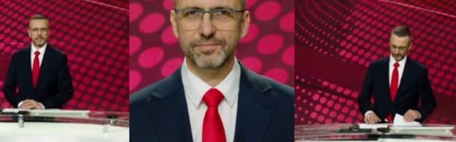 Prvi video Vladimira Jelića posle povratka na RTS: Kao voditelj Dnevnika 2 izgovorio je 3 rečenice