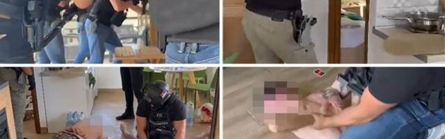 SPECIJALCI UPALI U VIKENDICU I STAVILI IM LISICE! Pogledajte kako su uhapšeni osumnjičeni za pokušaj ubistva Milana Ostojića Sandokana! (VIDEO)
