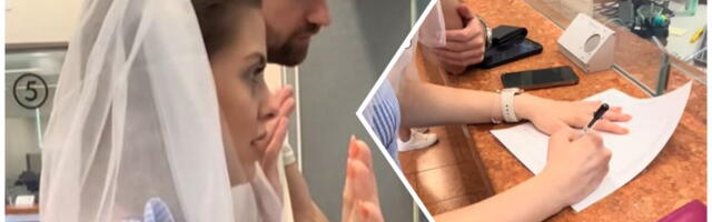 Katarina i Milan iz Novog Sada bili na doručku kad im je sinulo da se venčaju! Upoznali se u hotelu u SAD, pa se za par sati uzeli u Las Vegasu!