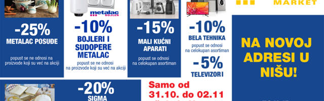 Nova maloprodaja Metalac marketa u Nišu