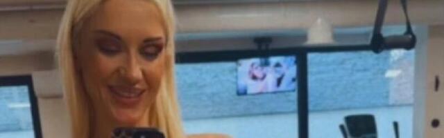 "ŠTO DA NE?!" Anja Mit šokirala fotografijom iz teretane nakon RAZVODA, svi se šokirali kada su videli šta konzumira sve vreme (FOTO)