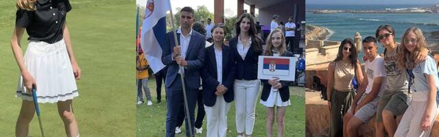 Zrenjaninka Luna Dragošev dostojno branila boje Srbije na velikom golf takmičenju