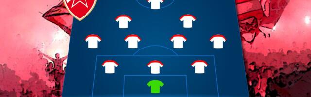 Ovo je sastav Zvezde za meč protiv Lila: Dejan Stanković će šokirati Srbiju sa startnih 11