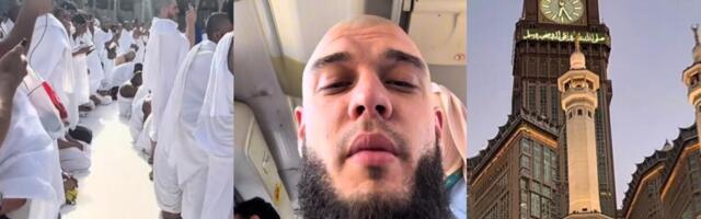 DEJAN PROMENIO VERU, PA OTIŠAO NA HADŽILUK! Snimak kako KLANJA šokirao Srbe - obrijao glavu, a na sebi ima samo...