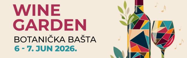 Wine Garden 6. i 7. juna u Botaničkoj bašti „Jevremovac“