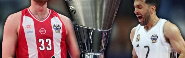 OLIMPIJAKOS - REAL! Arena u Atini obojena u crveno-belo: Grci jure četvrti trofej, Španci 12. naslov Evrolige