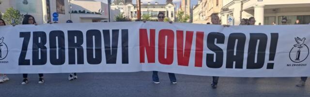 Zborovi građana Novog Sada: Aktivisti privedeni u aprilu su na slobodi