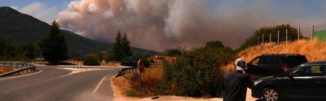 Četvrt miliona ljudi pobeglo od šumskih požara u Francuskoj i Španiji