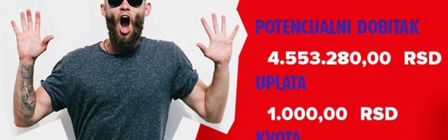 LUDI TIKET (-), četvrtak, 4.553.280 dinara: Pukovnik il’ pokojnik
