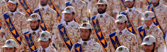 Iranska revolucionarna garda na meti Brisela