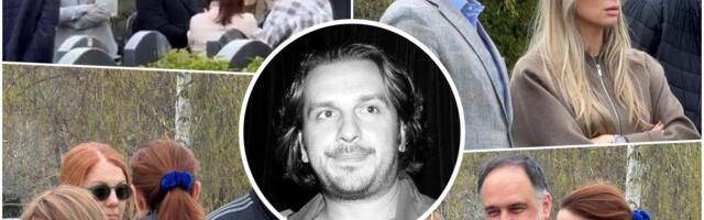 Deset godina od smrti Marinka Madžgalja: Ognjen Amidžić među prvima stigao na pomen, tu je i sestra pokojnog glumca koju nikad ne viđamo u javnosti (VIDEO)