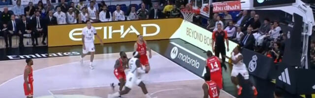 Zvezda sipala trojke, pa stala: Real dvocifren posle prvog poluvremena u Madridu