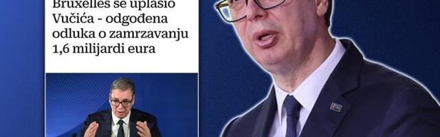 ŠIZOFRENIJA U HRVATSKOJ: 'Večernji list' tvrdi i da EU gubi strpljenje i da se BRISEL UPLAŠIO VUČIČA! Zagrebački portal diže čitanost kad im je Vučić u naslovu