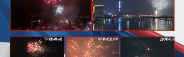 (VIDEO) Spektakl na nebu: Prilog TV Pink o vatrometu povodom Dana Republike Srpske!