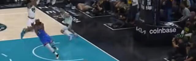 JEZIVO Strašan pad, cela hala je ostala u šoku (VIDEO)