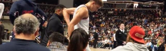 Bogdan igrao samo dva minuta: Opet povreda? (VIDEO)