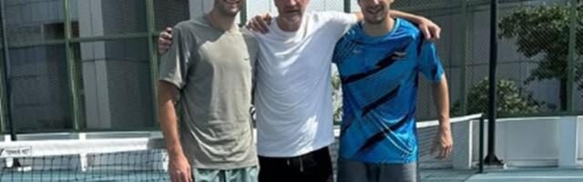 Vodio Orlove na 1 meču posle odlaska Piksija, sada stao na teniski teren, sa njim su bila dobro poznata lica