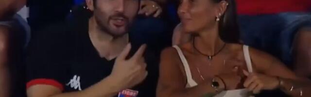 "Imam dečka": Pokušaj zavođenja završio se loše, kamera na tribinama snimila najbržu ispalu ikada