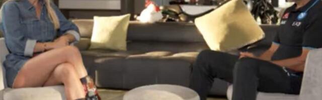 MUK U STUDIJU: Trener Juventusa iznenada poljubio reporterku, a zatim poslao poruku čuvenoj Dileti Leoti