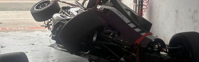 Snimak iz samog bolida: Srbina su centimetri delili od tragedije na stazi (VIDEO)