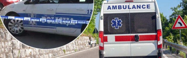 KOMBI S PUTNICIMA SLETEO S PUTA! Katastrofa na delu Kotor - Nikšić, povređeno deset osoba, među njima i DECA!