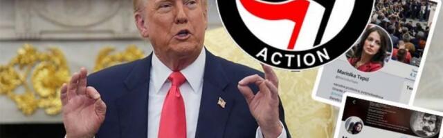 RAT DO ISTREBLJENJA! Tramp poručio: ANTIFA je teroristička organizacija, uništiću ih SVUDA - PA I U SRBIJI