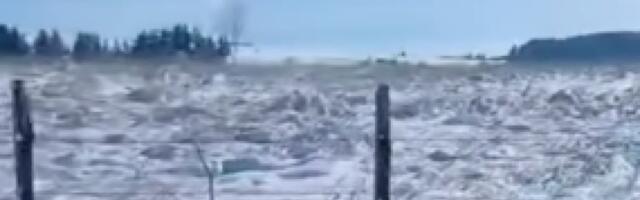 NEREALNA SCENA U SRBIJI! Čim su je ugledali na najhladnijem mestu, odmah povadili telefone: Meštani u neverici (VIDEO)