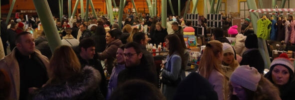 Sve spremno za NOVOGODIŠNJI KRAGUJ BAZAR FEST na Zelenoj pijaci "Centar"