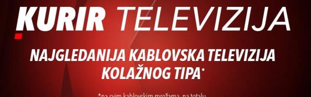 NA PRAGU 2026. GODINE KAO NAJGLEDANIJA KABLOVSKA TELEVIZIJA KOLAŽNOG TIPA – KURIR TELEVIZIJA