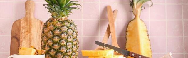Kako jednostavno oljuštitit ananas: Potreban vam je samo minut!