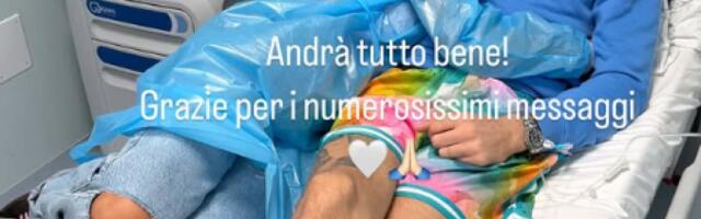 Fotografija koja tera suze na oči: Polonara se javio iz bolnice posle vesti da ima leukemiju