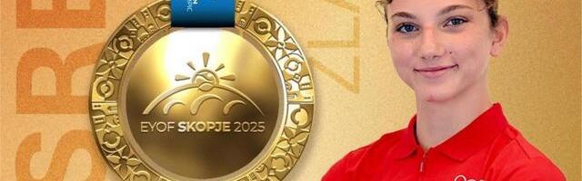Mara Rašić osvojila zlatnu medalju na Olimpijadi mladih u Skoplju
