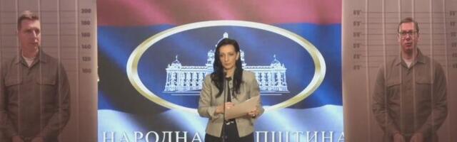 Marinika Tepić čita „otpužnicu“ protiv Miloša Vučevića