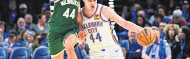 Топић одиграо први меч за Оклахому