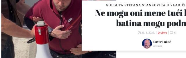 Hančanin Stefan Stanković za Radar: Ne mogu oni mene tući koliko ja batina mogu podneti